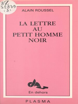 cover image of La lettre au petit homme noir